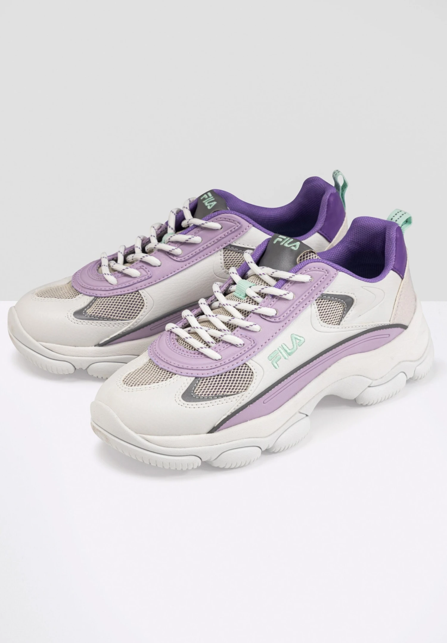 Fila Strada Lucid Wmn - Zapatillas - White Fair Orchid - Imagen 8
