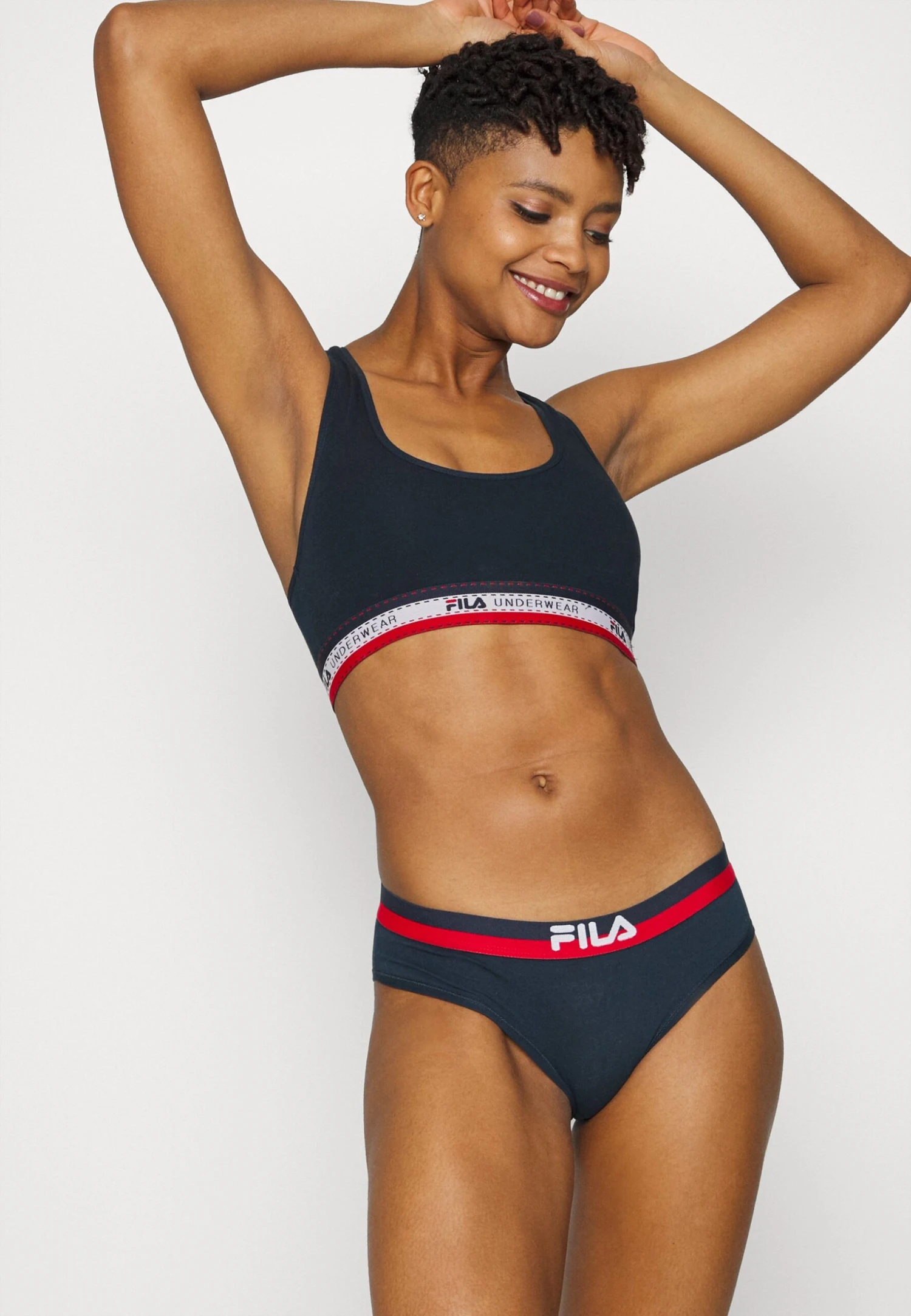 Fila Women Brief 3 Pack - Braguitas - Navy - Imagen 4