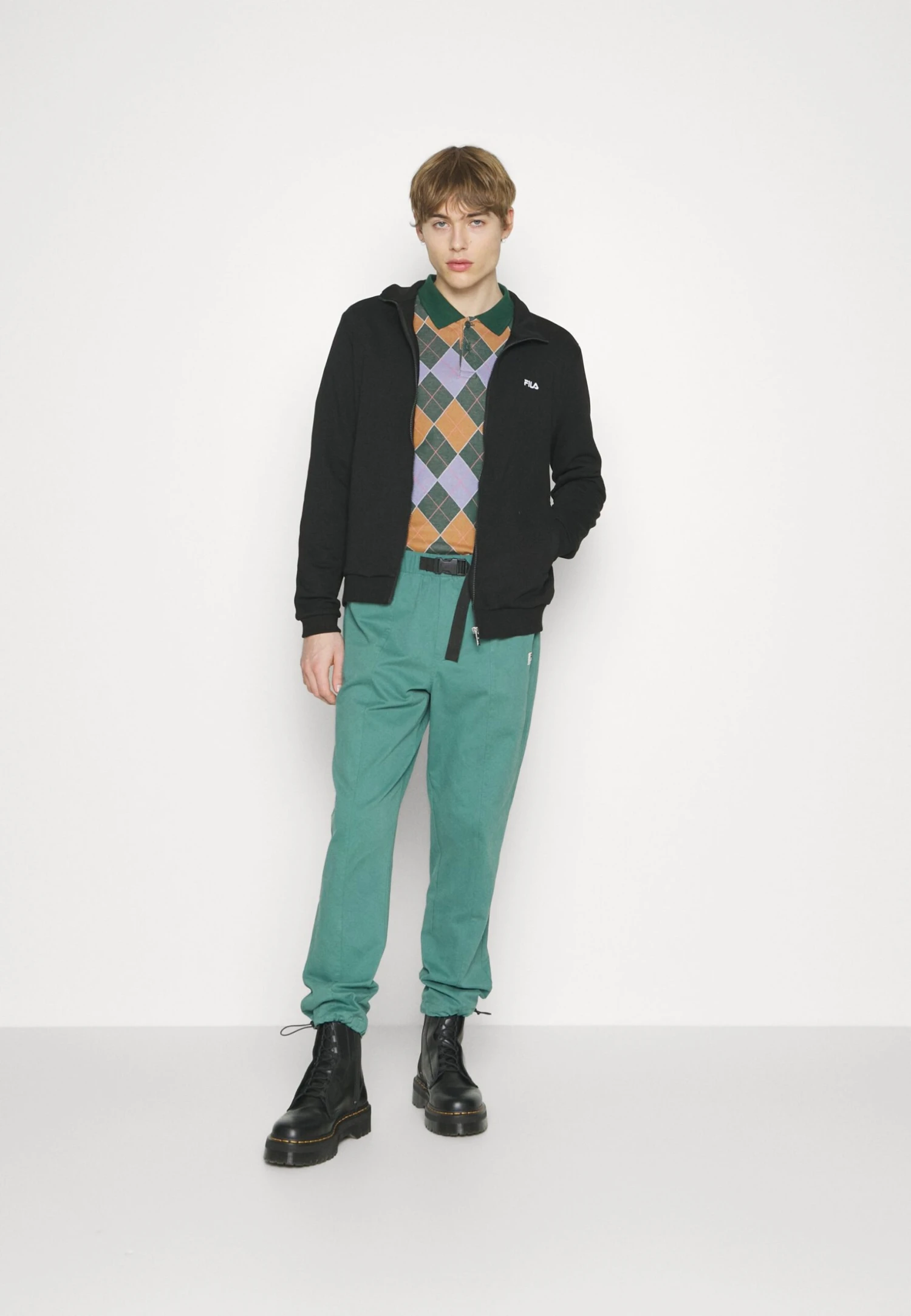 Fila Bahrenborstel Track Jacket - Sudadera Con Cremallera - Black - Imagen 5