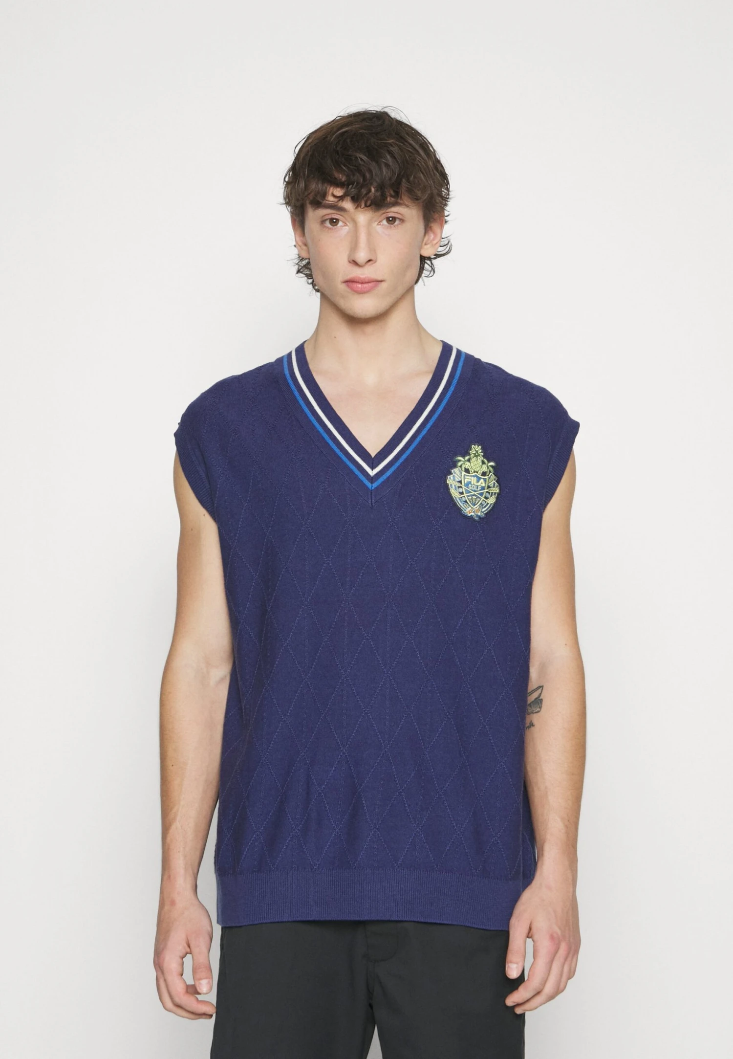 Fila Talkau Knitted - Jersey De Punto - Medieval Blue - Imagen 3