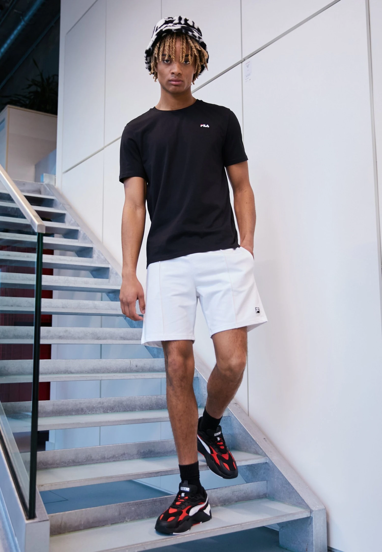 Fila Boyabat - Shorts - Bright White - Imagen 2