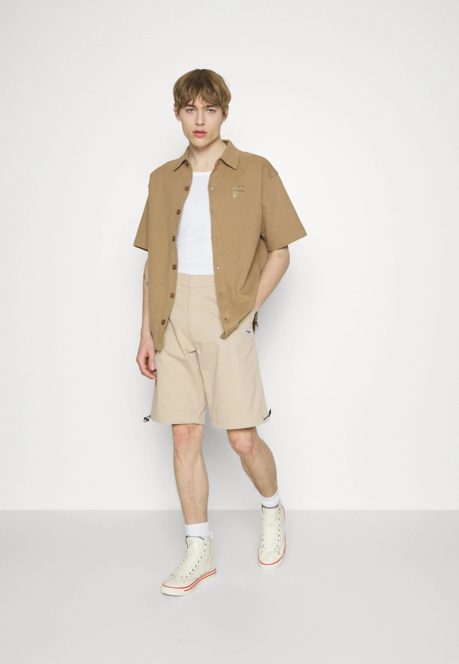 Fila Cavalese Oversized - Camisa - Sepia Tint - Imagen 5