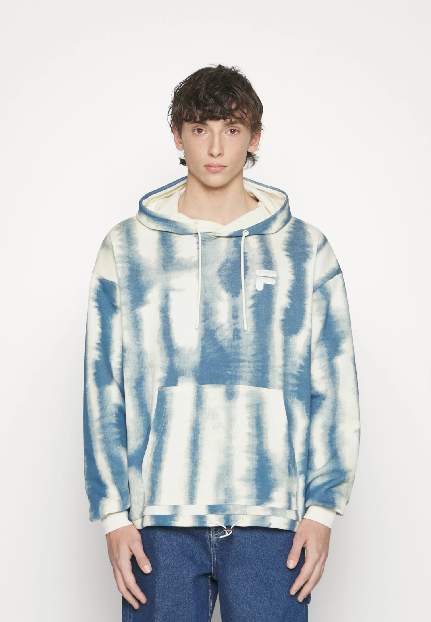 Fila Cajiz Oversized Hoody - Sudadera - Antique White/Water - Imagen 3