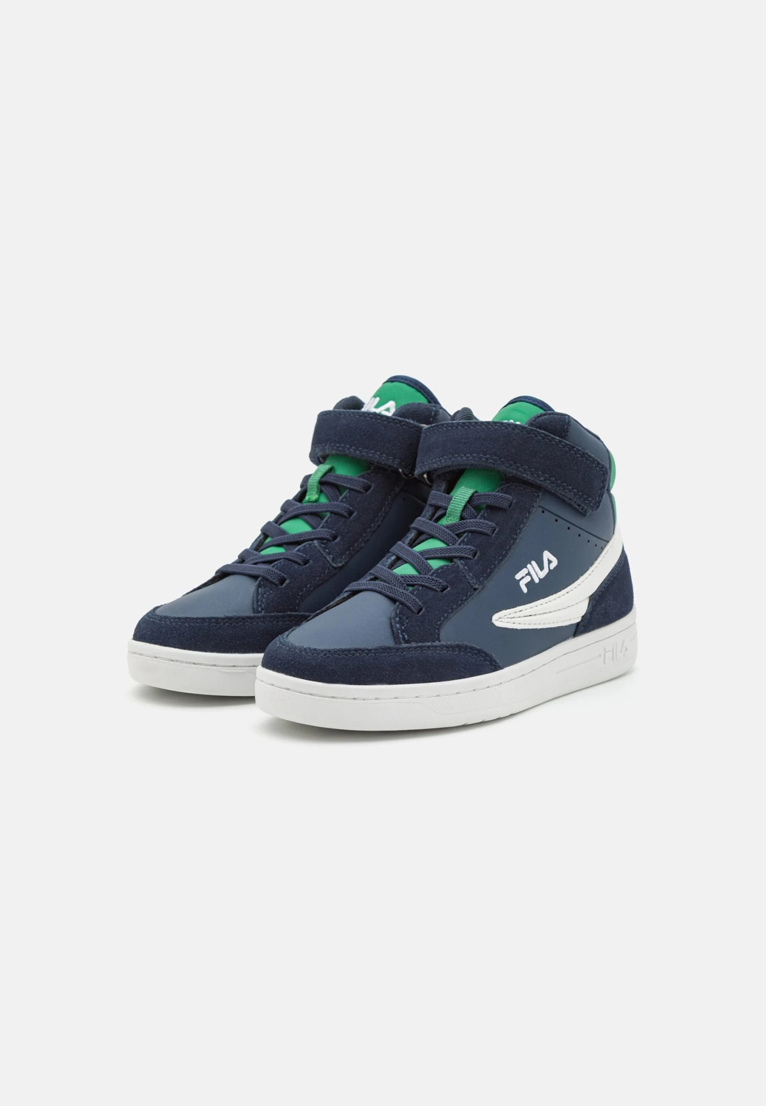 Fila Crew Mid Kids Unisex - Zapatillas Altas - Navy/Verdant Green - Imagen 2