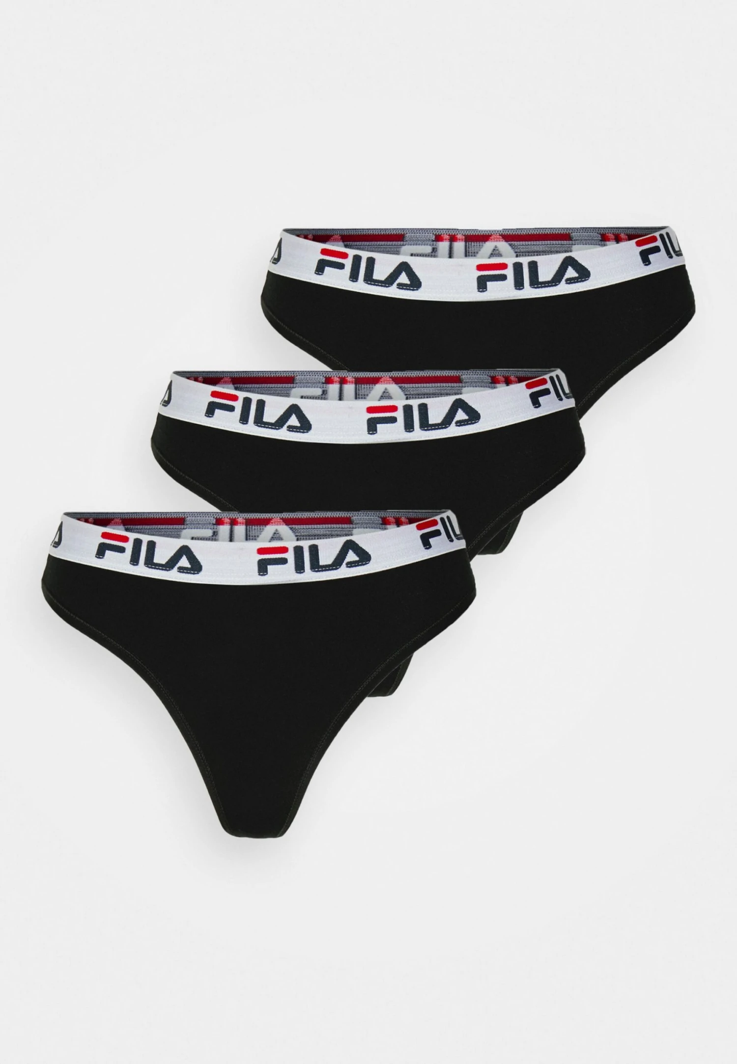 Fila Women 3 Pack - Tanga - Black - Imagen 4