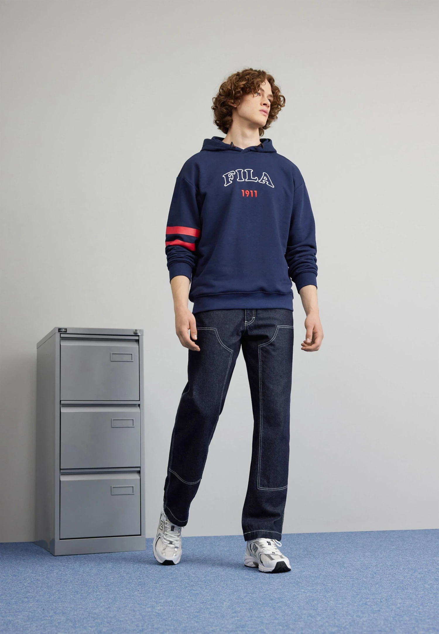 Fila Tabriz Hoody - Sudadera - Black Iris - Imagen 2