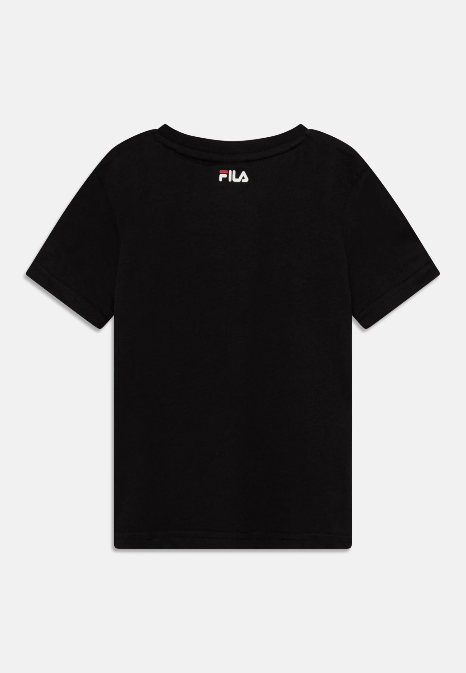 Fila Baia Mare Classic Logo Tee Unisex - Camiseta Estampada - Black - Imagen 2