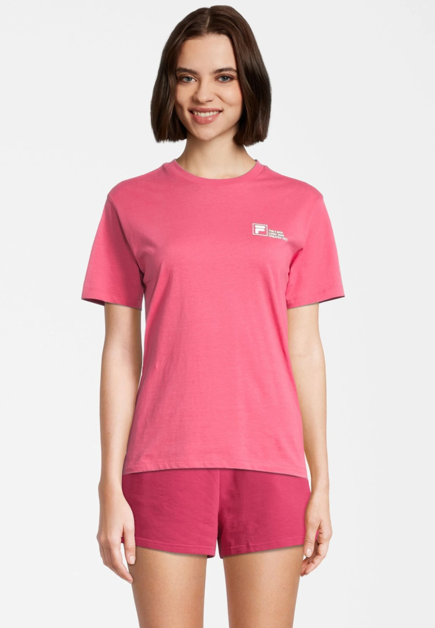 Fila Boll Regular Graphic - Camiseta Básica - Carmine