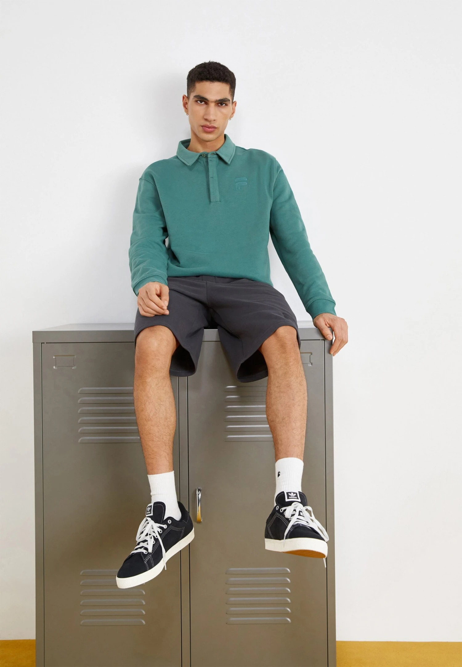 Fila Coursan - Camiseta De Manga Larga - Dark Forest - Imagen 2