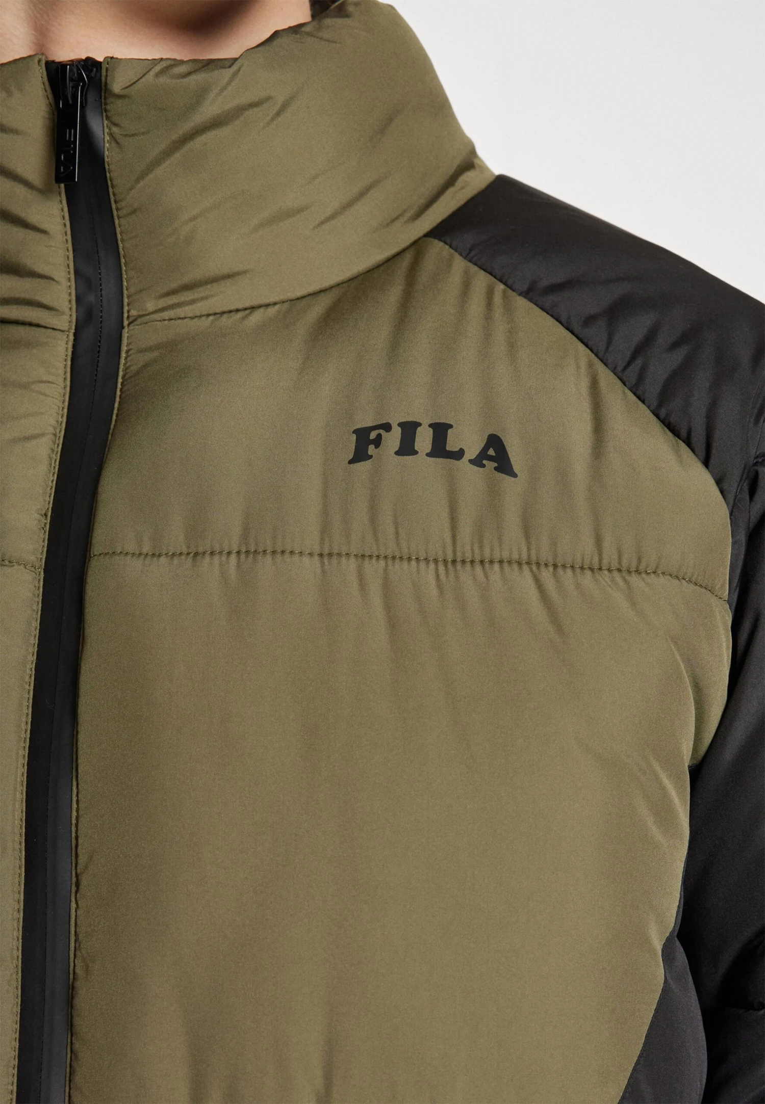 Fila Tarsus - Chaqueta De Invierno - Black/Olive Night - Imagen 8
