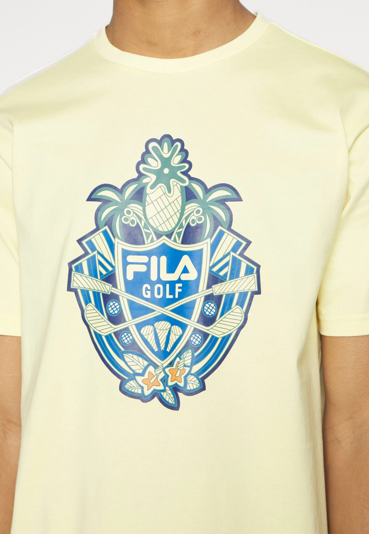 Fila Twistetal Graphic Tee - Camiseta Estampada - Pale Banana - Imagen 8