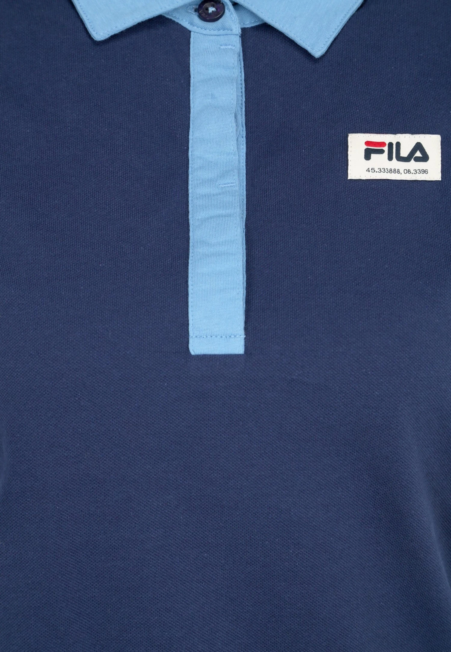 Fila Apparel Tarbeck Cropped Tee - Polo - Medieval Blue - Imagen 5