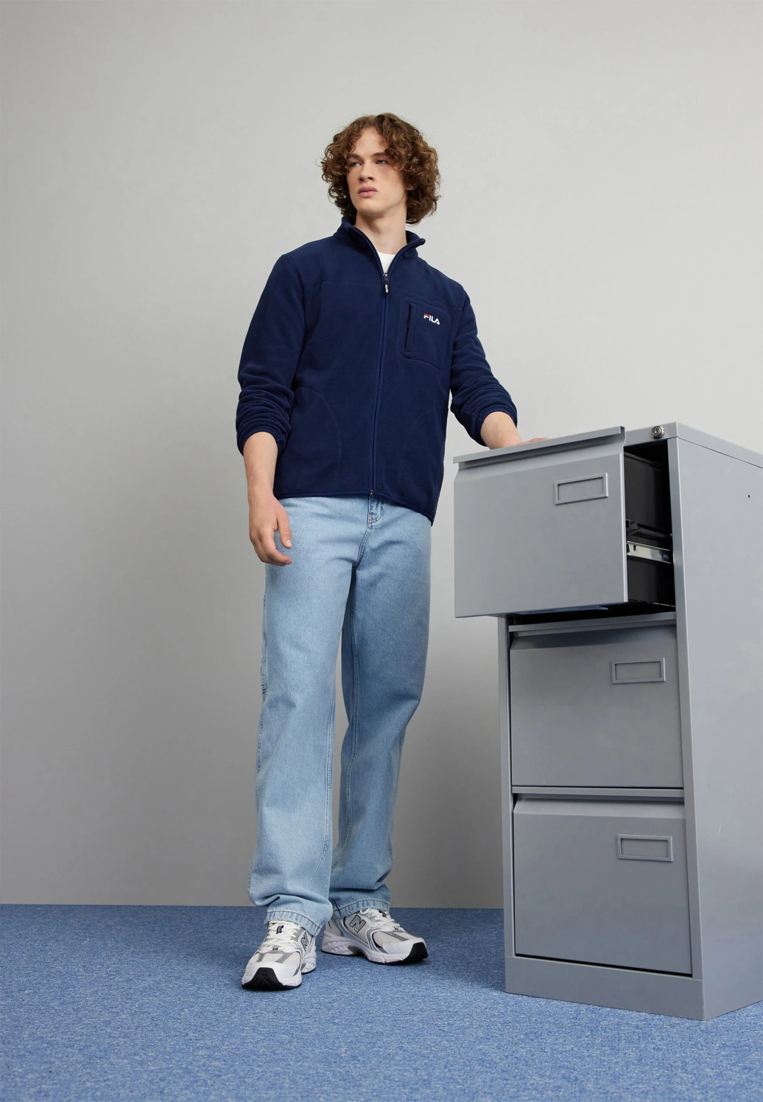 Fila Bleiburg - Forro Polar - Black Iris - Imagen 2