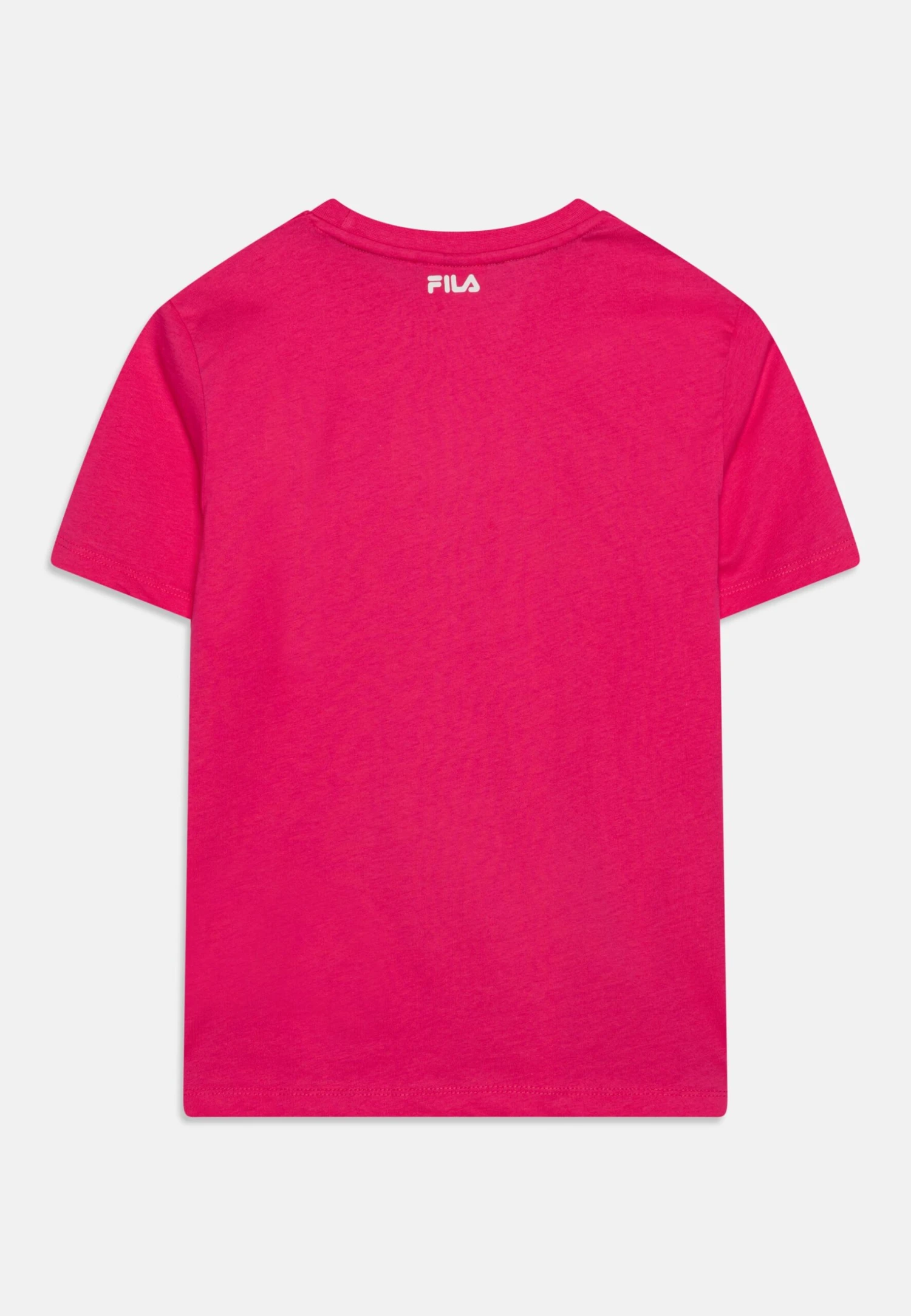 Fila Solberg Logo Tee Unisex - Camiseta Estampada - Fuchsia Purple - Imagen 2