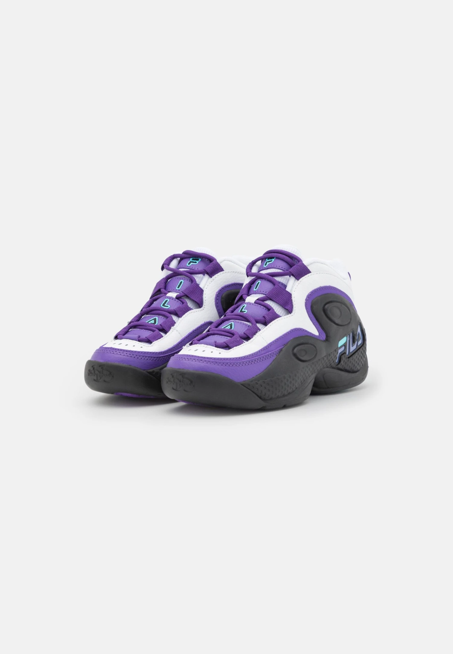 Fila Grant Hill Mid- Zapatillas Altas - Black/Electric Purple - Imagen 3