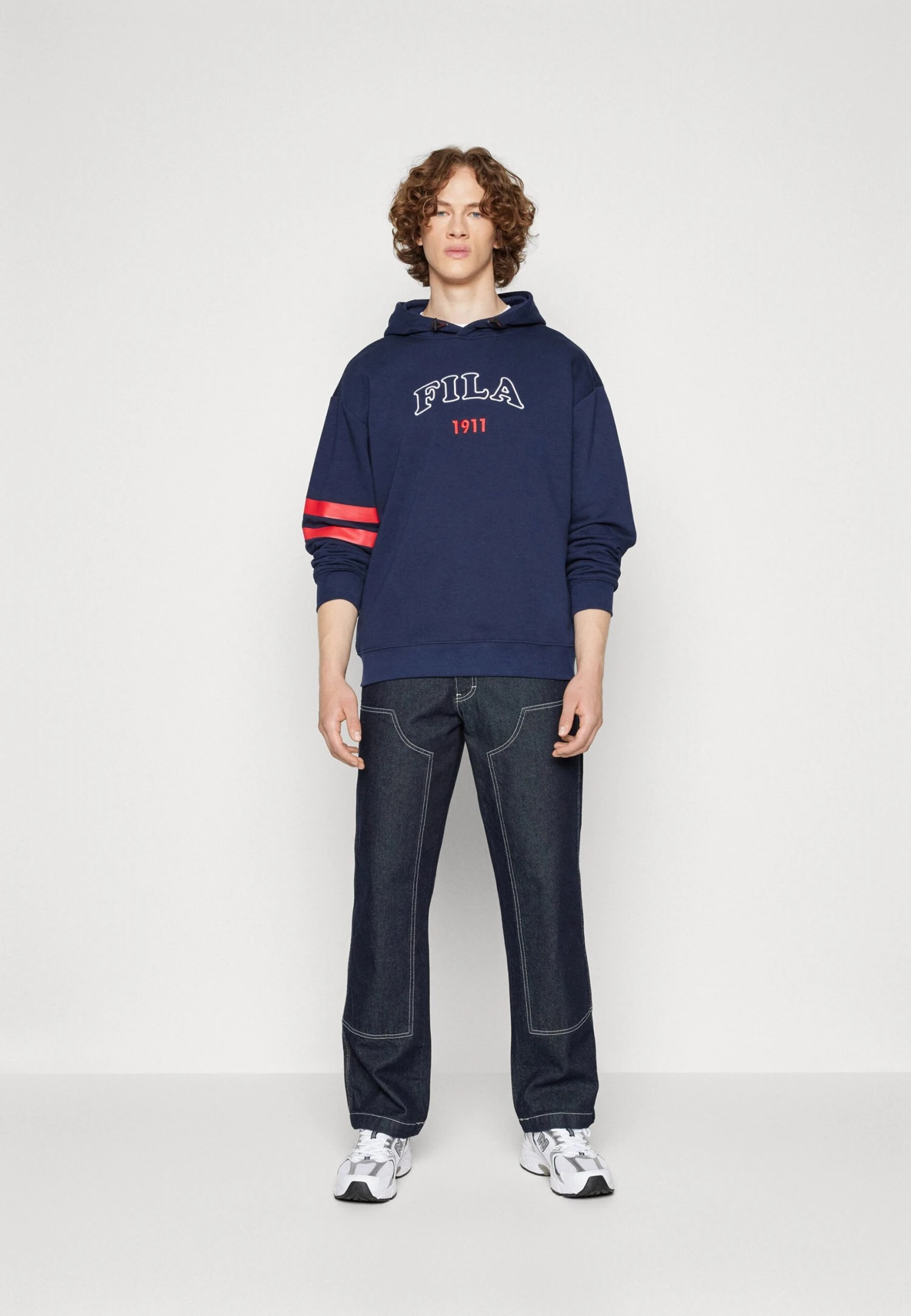 Fila Tabriz Hoody - Sudadera - Black Iris - Imagen 5