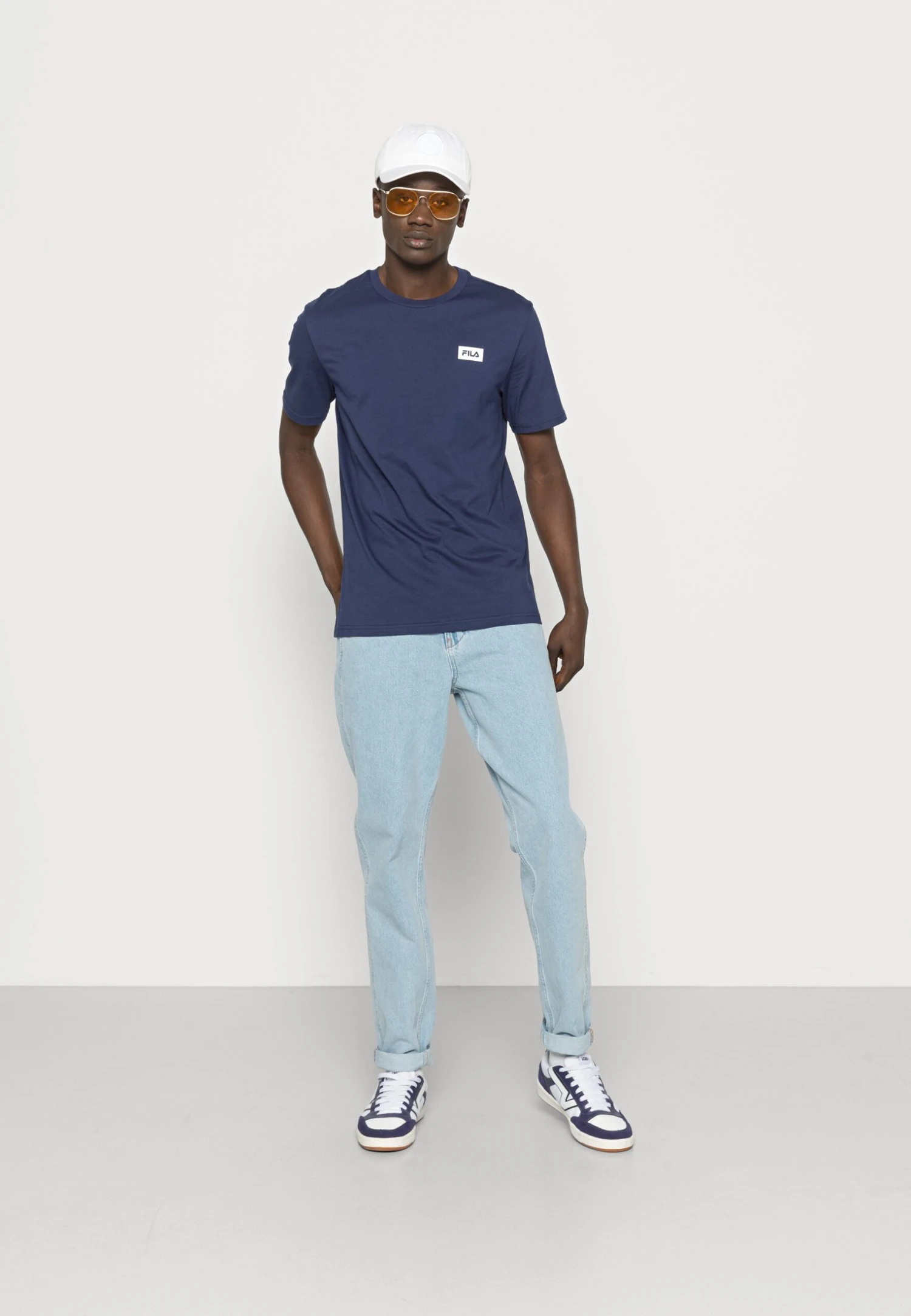 Fila Bitlis Tee - Camiseta Básica - Medieval Blue - Imagen 2