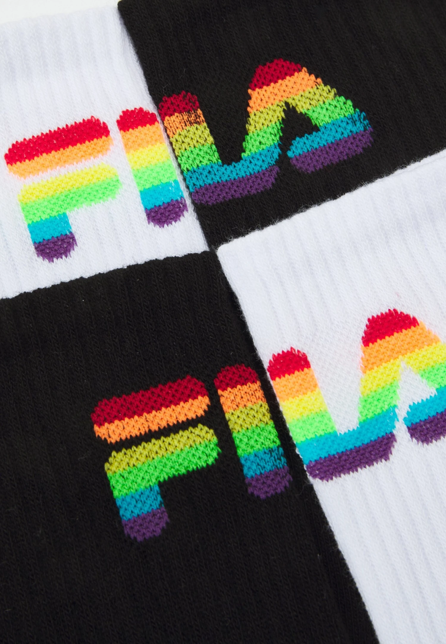 Fila Man Socks - Calcetines - White/Black - Imagen 2