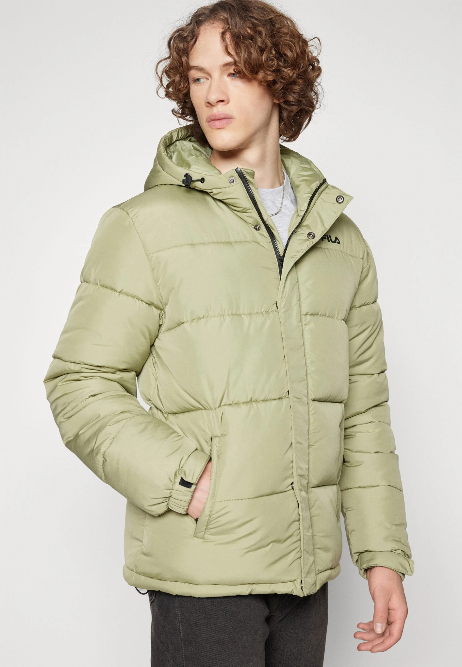 Fila Bensheim - Chaqueta De Invierno - Oil Green - Imagen 6