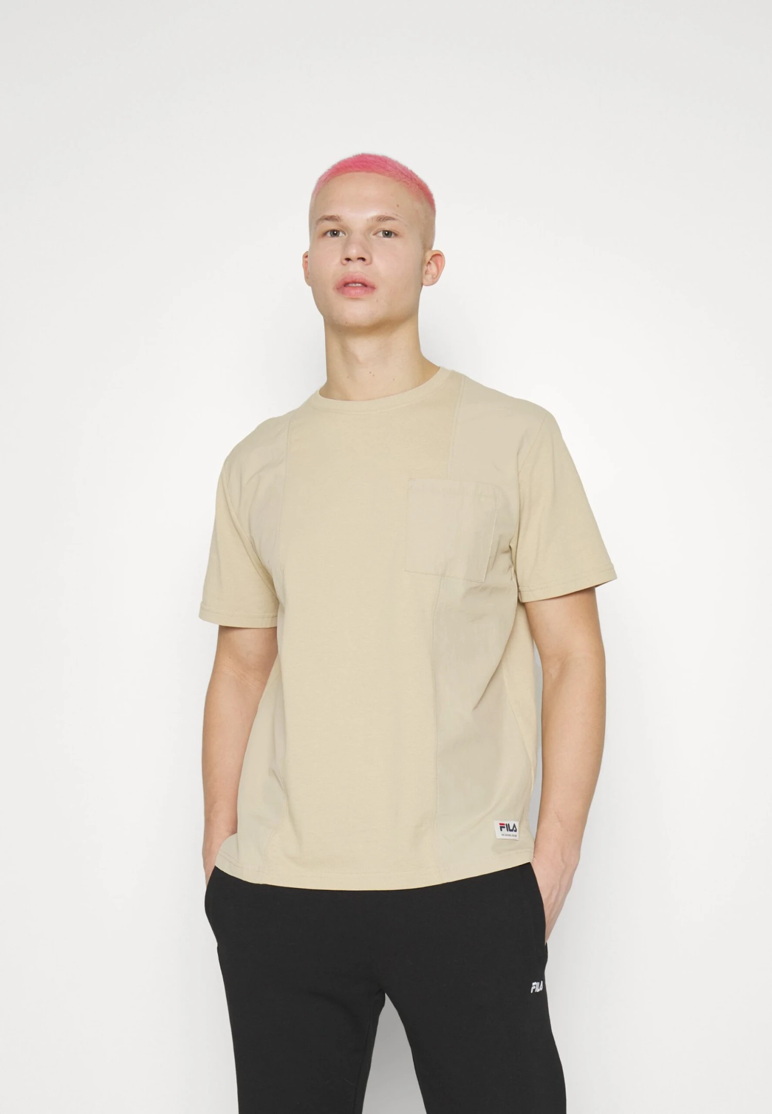 Fila Teupitz Tee - Camiseta Básica - Fields Of Rye - Imagen 3