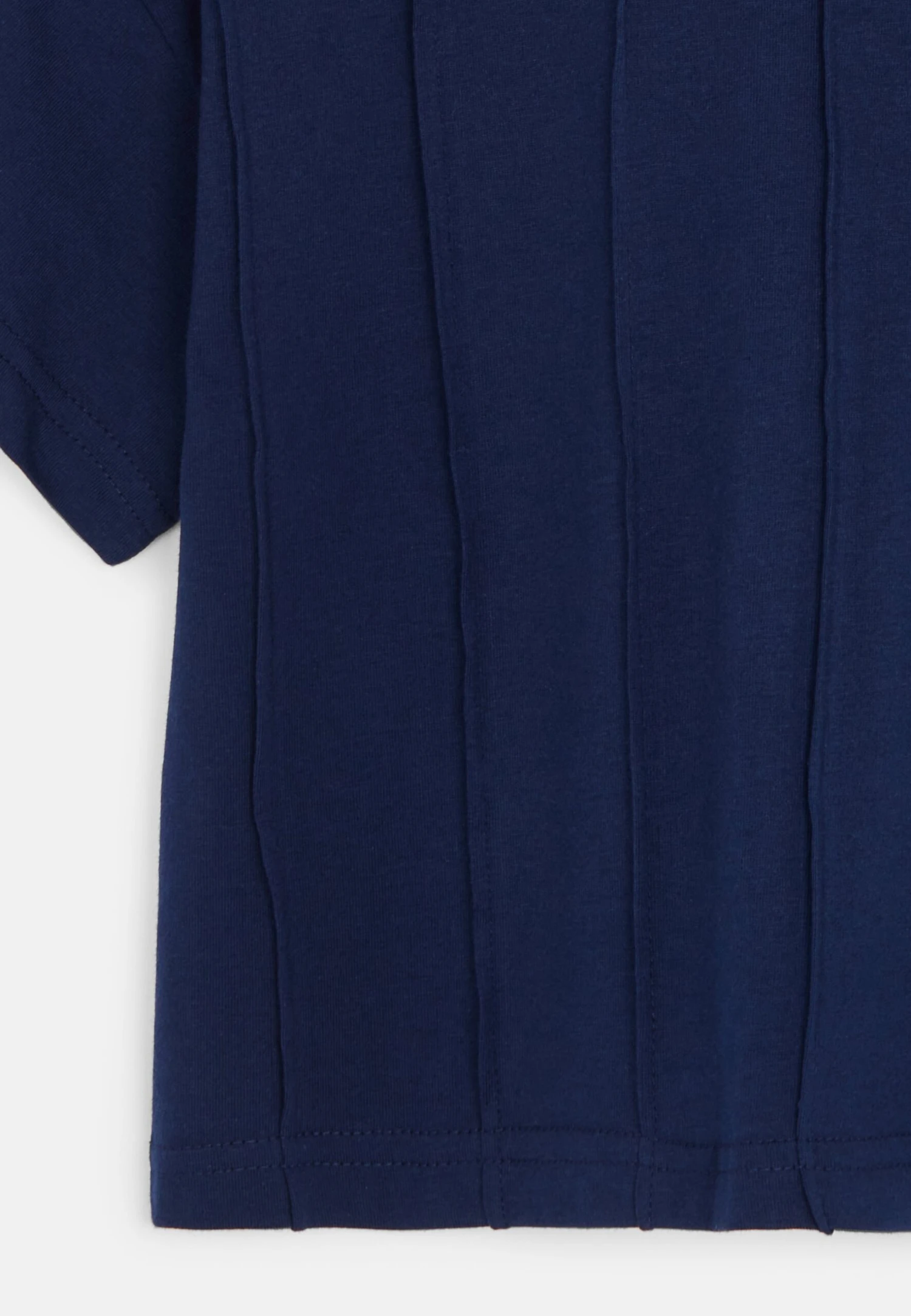 Fila Apparel Taucha Cropped Tee With Pintucks - Camiseta Estampada - Medieval Blue - Imagen 3