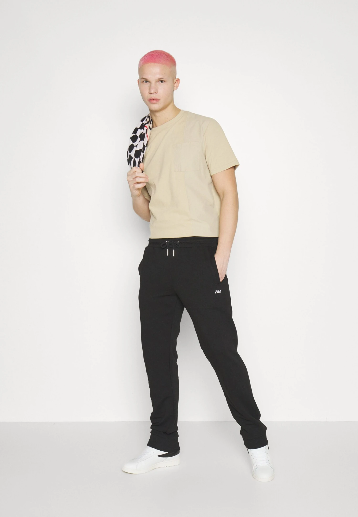 Fila Braives Pants - Pantalones Deportivos - Black - Imagen 5