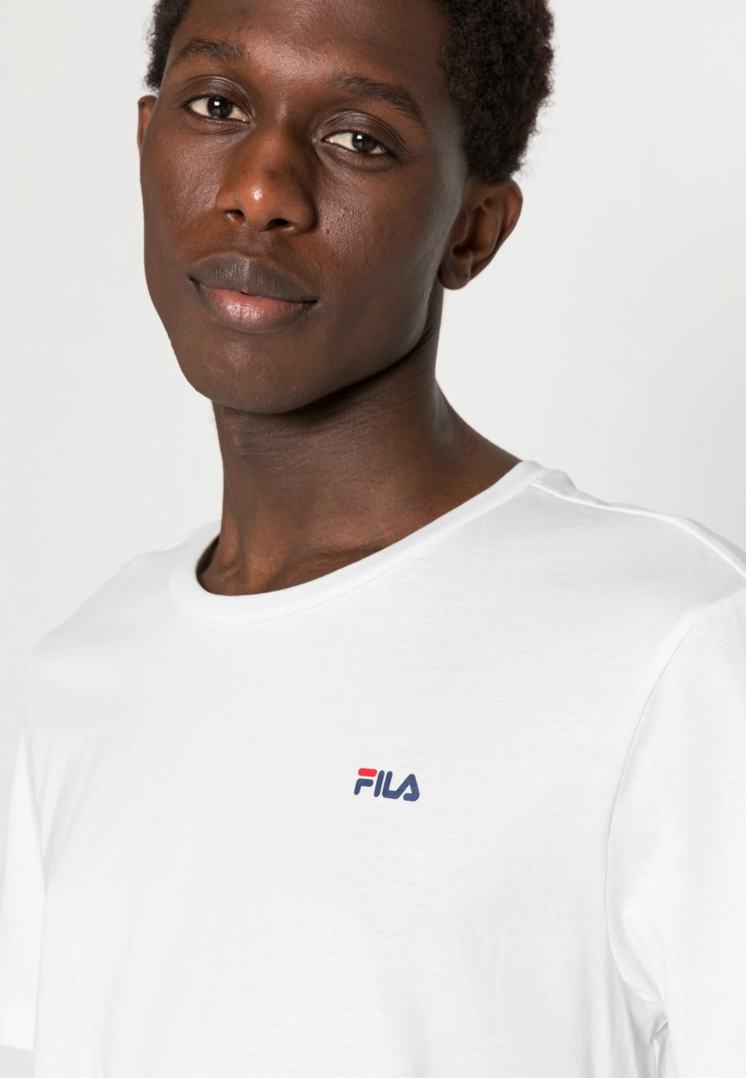 Fila Brod Tee 2 Pack - Camiseta Básica - Bright White/Medieval Blue - Imagen 6
