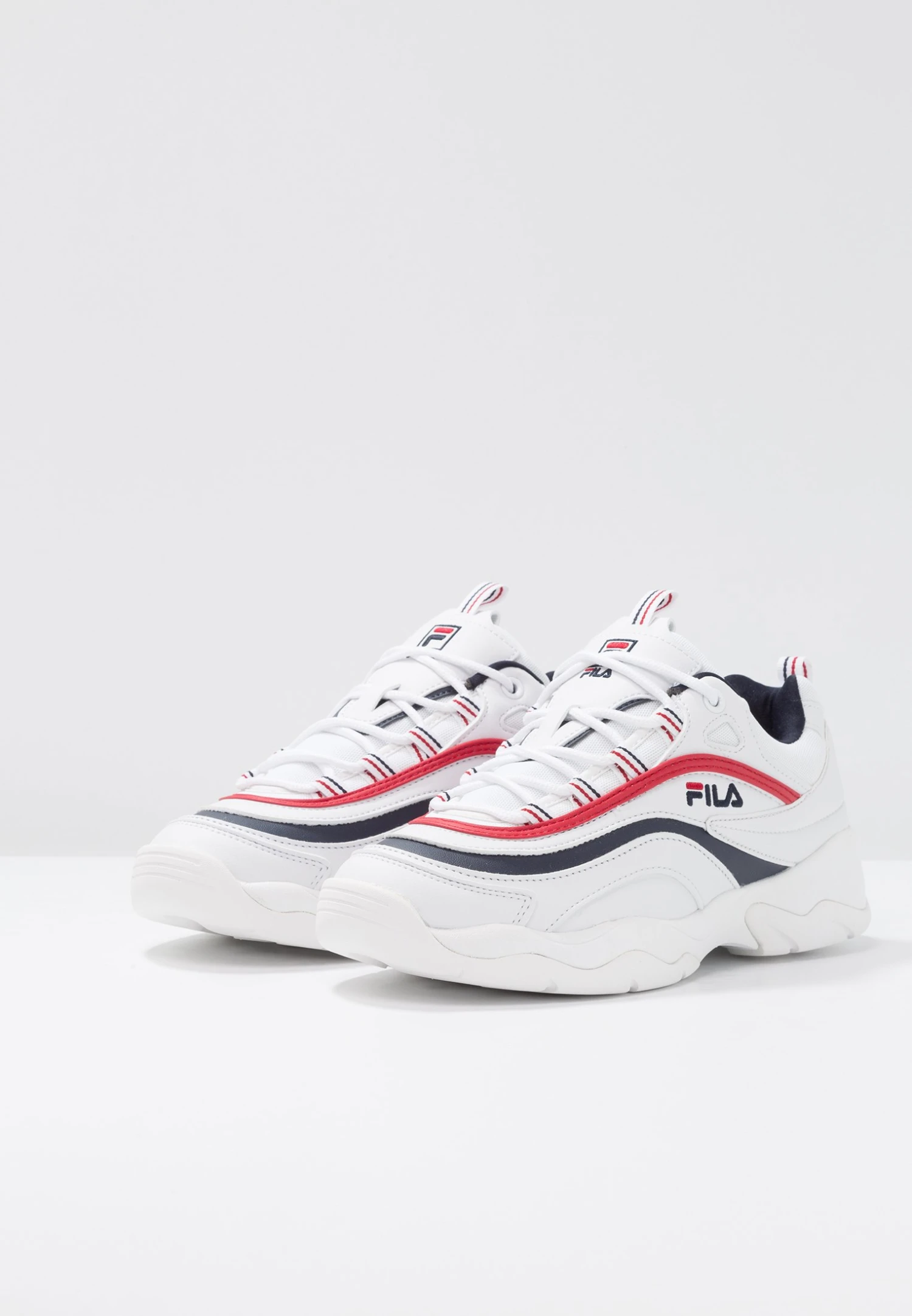 Fila Ray - Zapatillas - White/Navy/Red - Imagen 5
