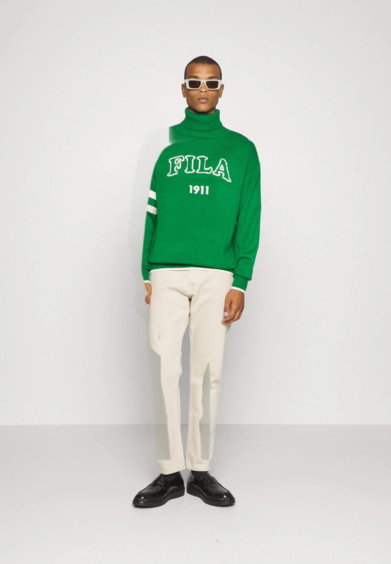 Fila Tirupati Turtle Neck- Jersey De Punto - Verdant Green - Imagen 2
