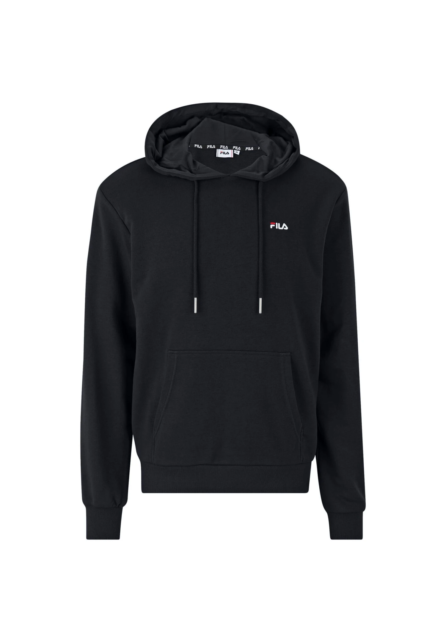 Fila Langarm Logo - Jersey Con Capucha - Schwarz