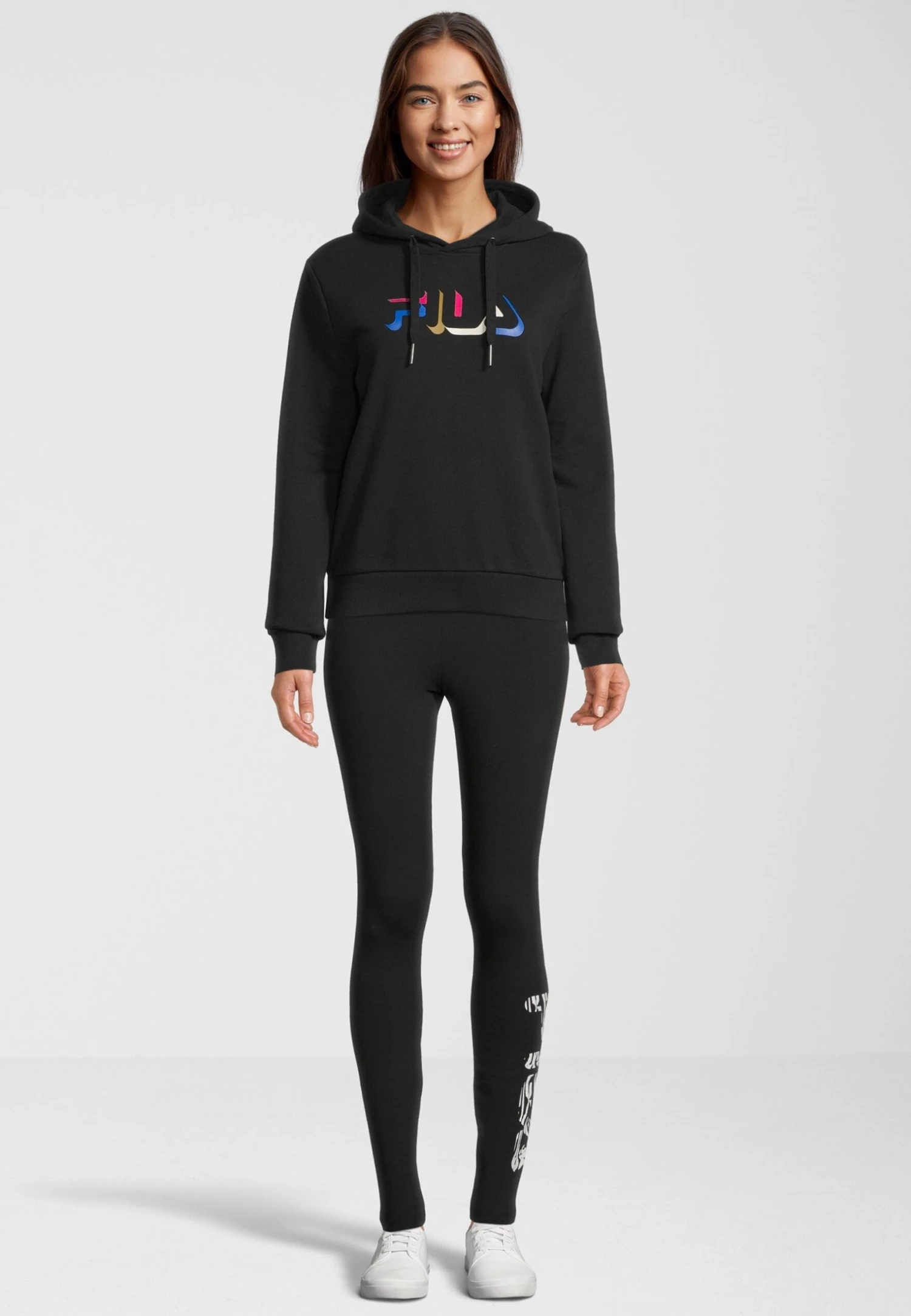 Fila Bertiogo- Jersey Con Capucha - Black Beauty - Imagen 2