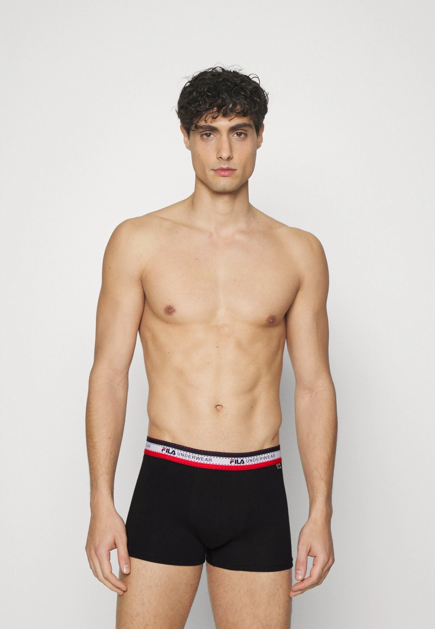 Fila Man Boxer 4 Pack - Culotte - Black/Navy/White/Jeans Melange - Imagen 4