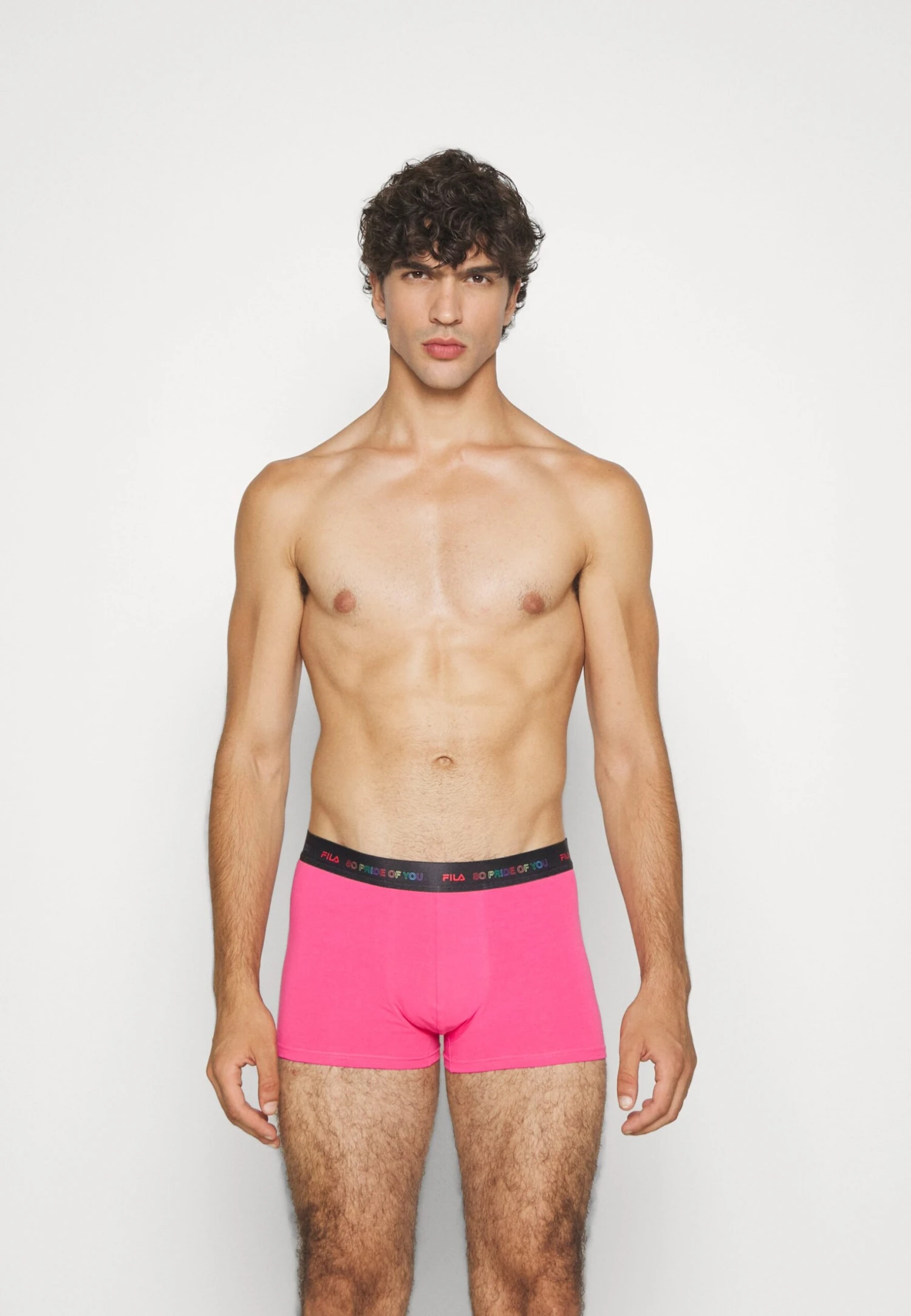 Fila Man Socks Italia Srl - Culotte - Black/Raspberry