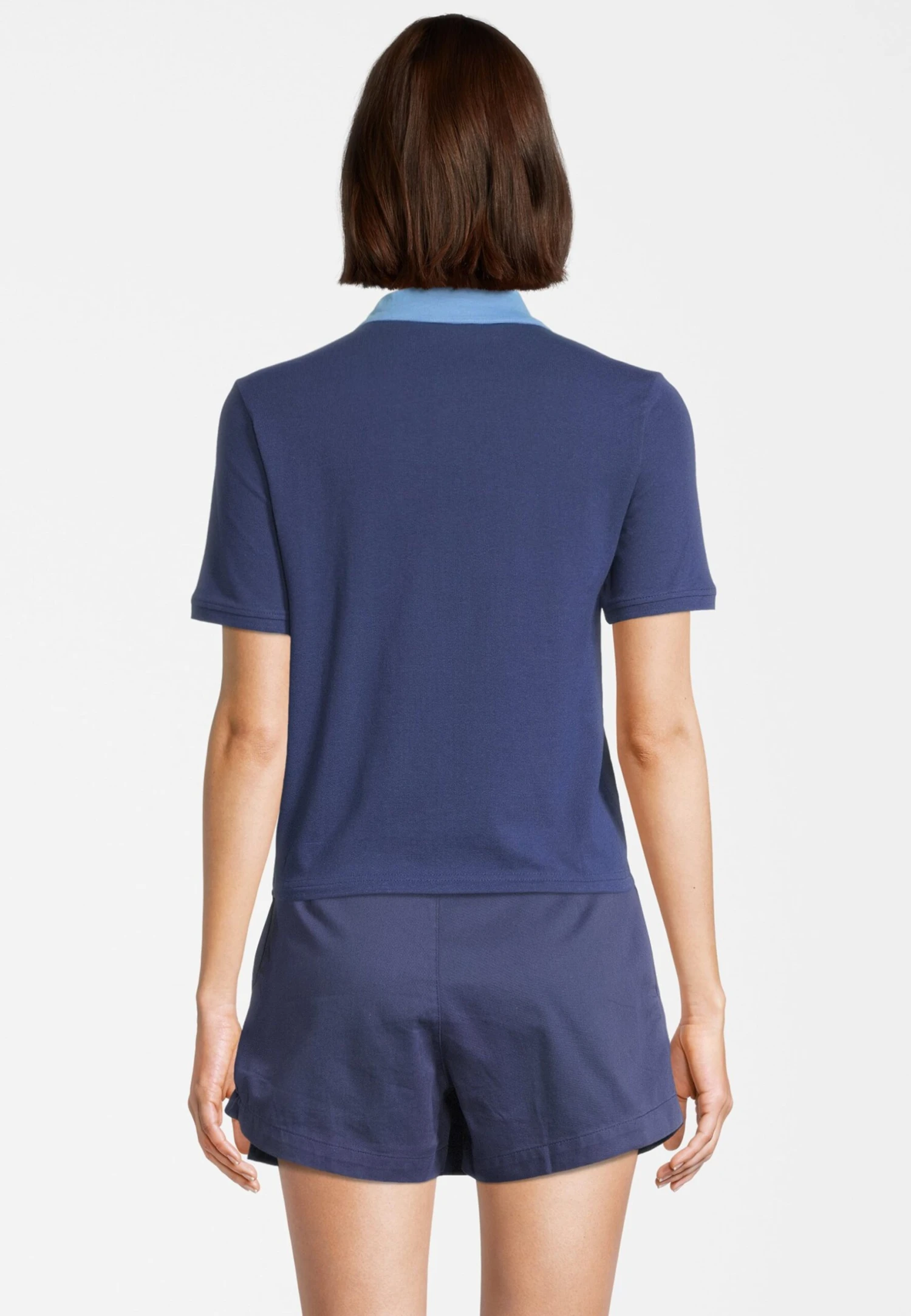 Fila Apparel Tarbeck Cropped Tee - Polo - Medieval Blue - Imagen 3