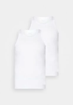 Fila Man Round Neck Tank Top 2 Pack - Camiseta Interior - White