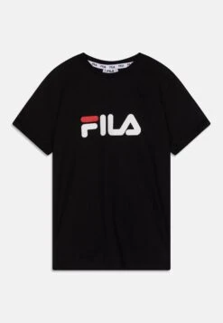 Fila Solberg Logo Tee Unisex - Camiseta Estampada - Black