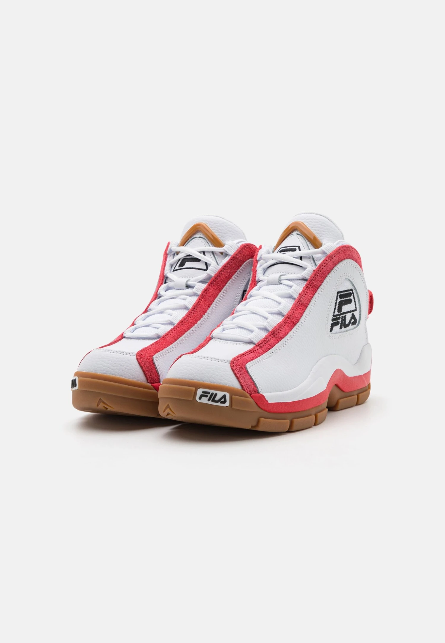Fila Grant Hill Euro Basket Mid Unisex - Zapatillas Altas - White/Red - Imagen 4