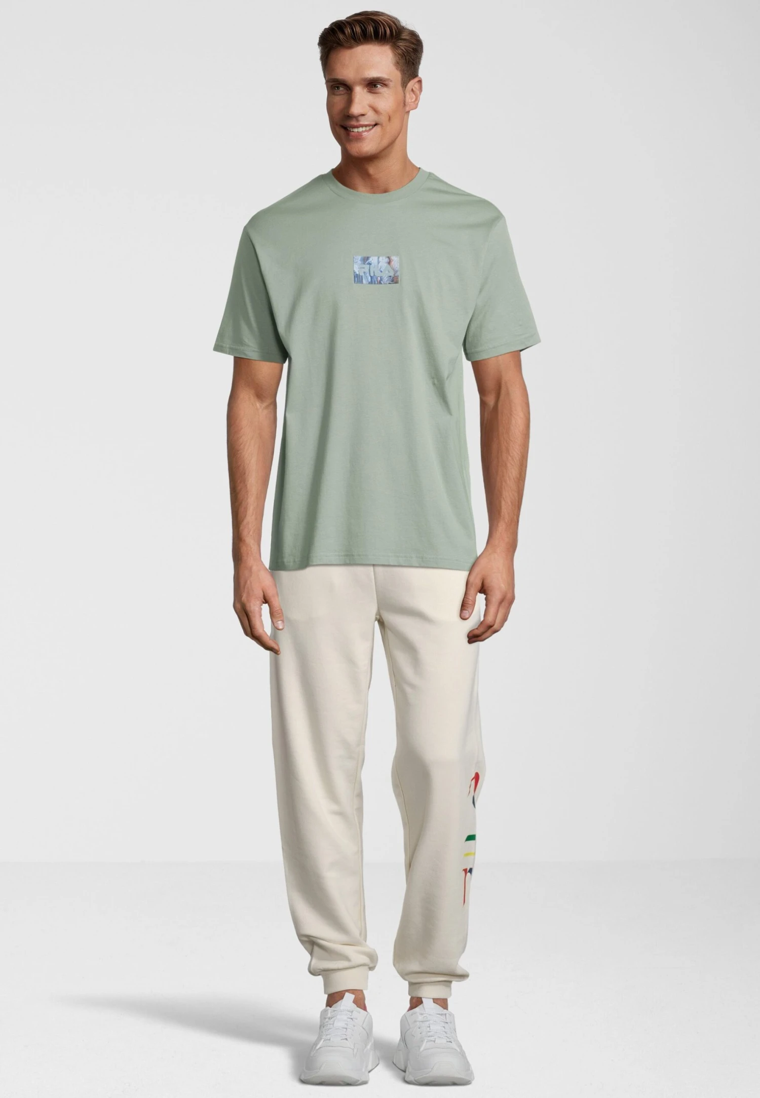 Fila Chur Fam - Camiseta Estampada - Iceberg Green - Imagen 2