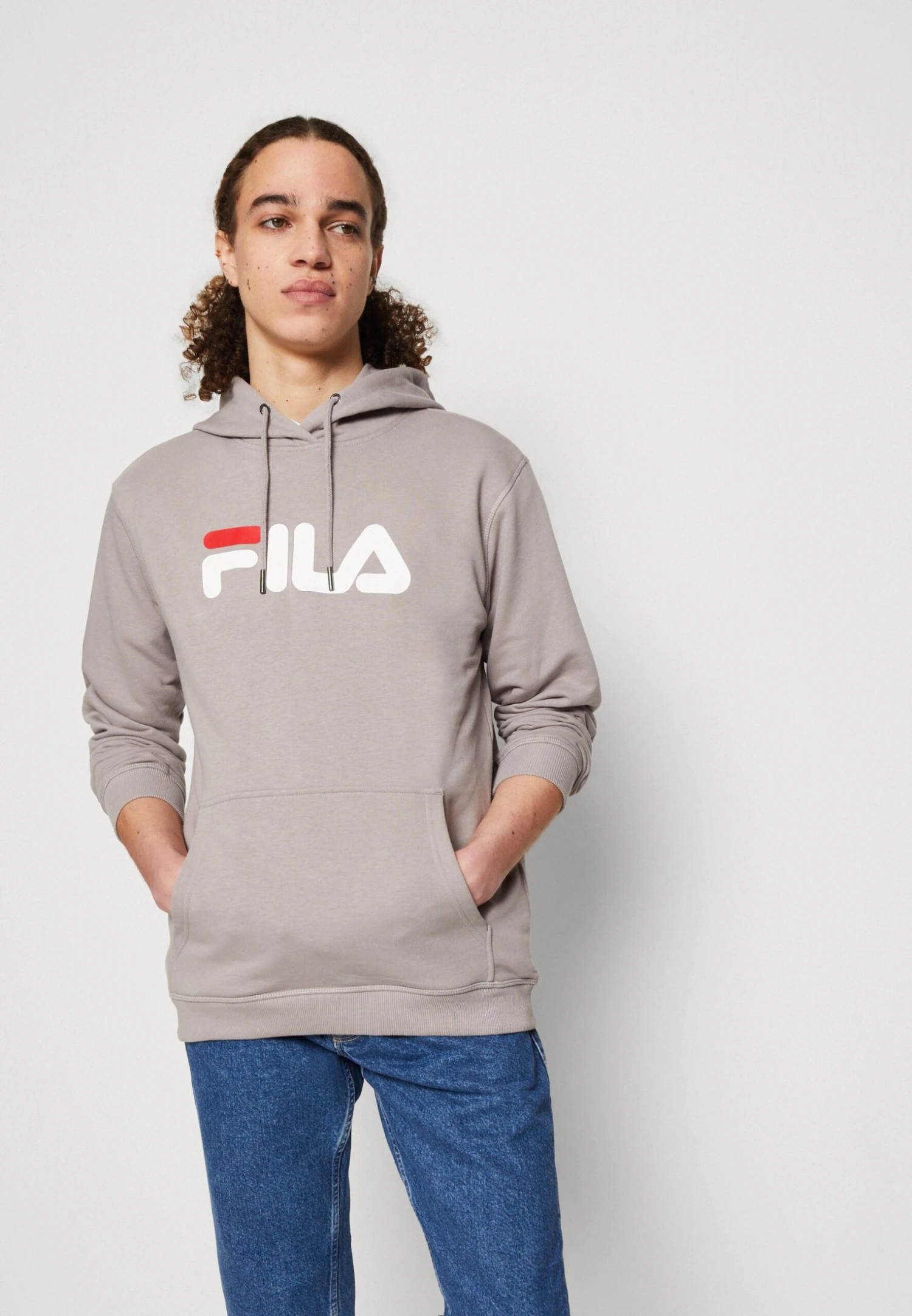 Fila Barumini- Jersey Con Capucha - Gull - Imagen 4
