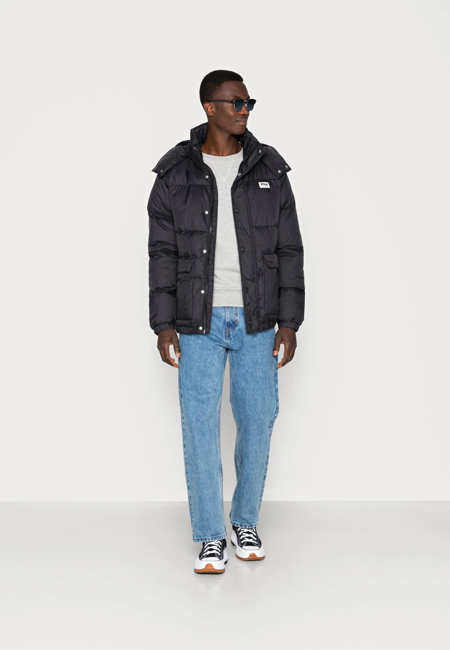 Fila Tirebolu Puff Jacket - Chaqueta De Invierno - Moonless Night