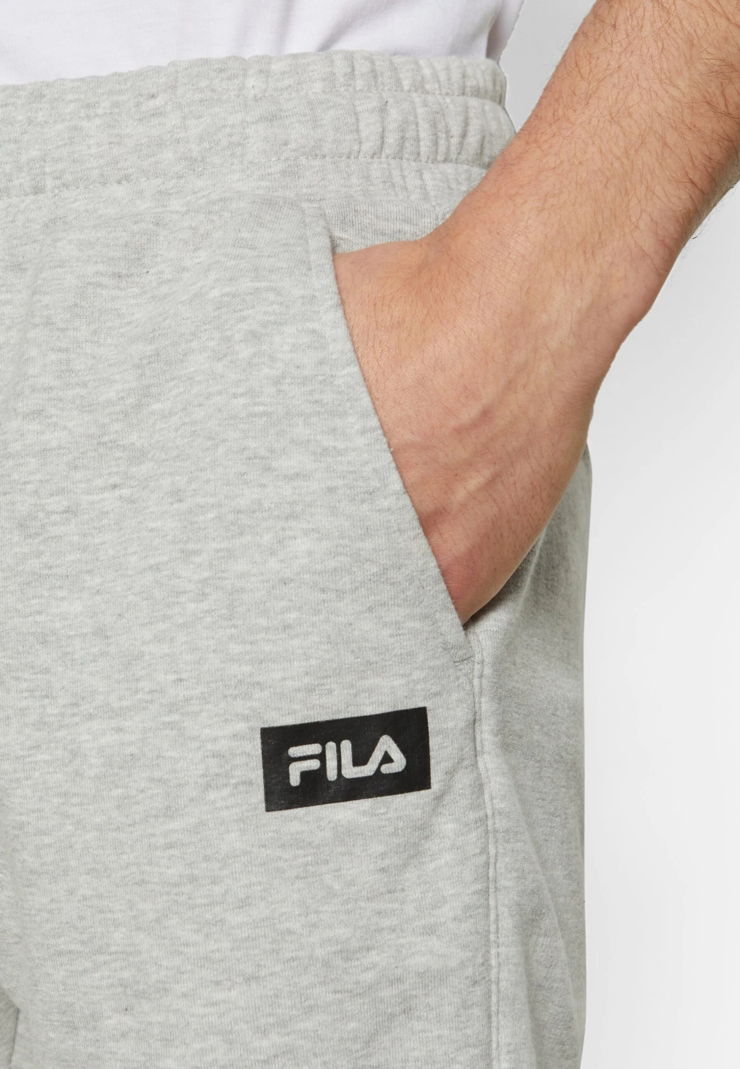 Fila Büsum Cropped - Shorts - Light Grey Melange - Imagen 7