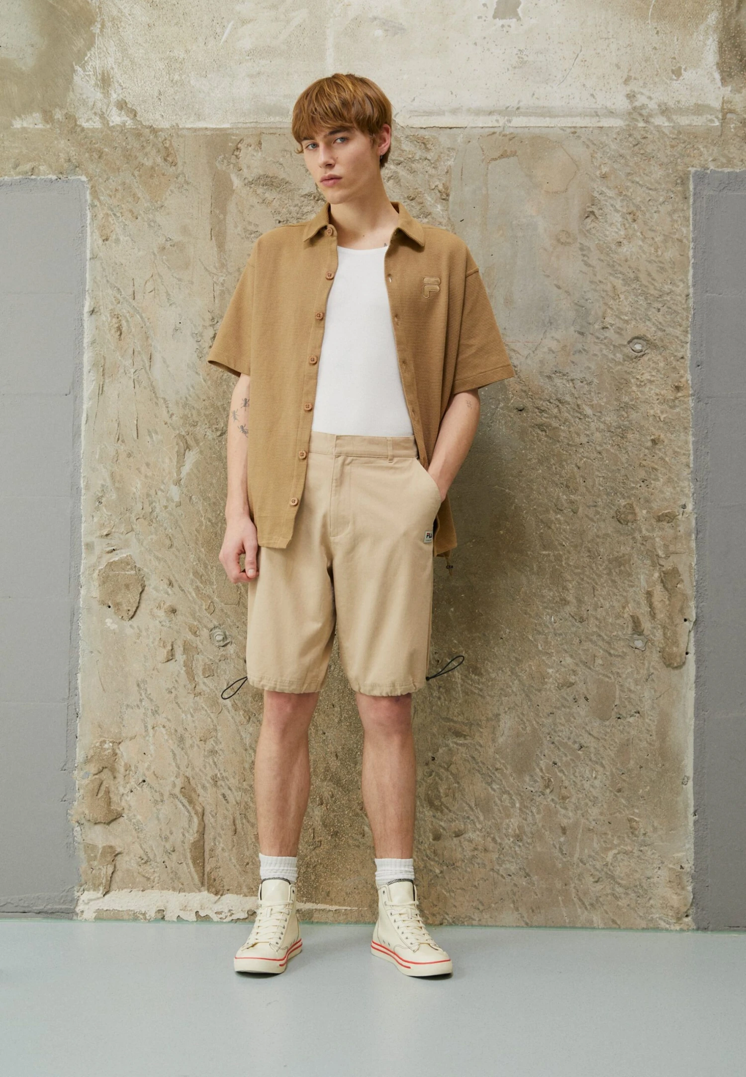 Fila Cavalese Oversized - Camisa - Sepia Tint - Imagen 2