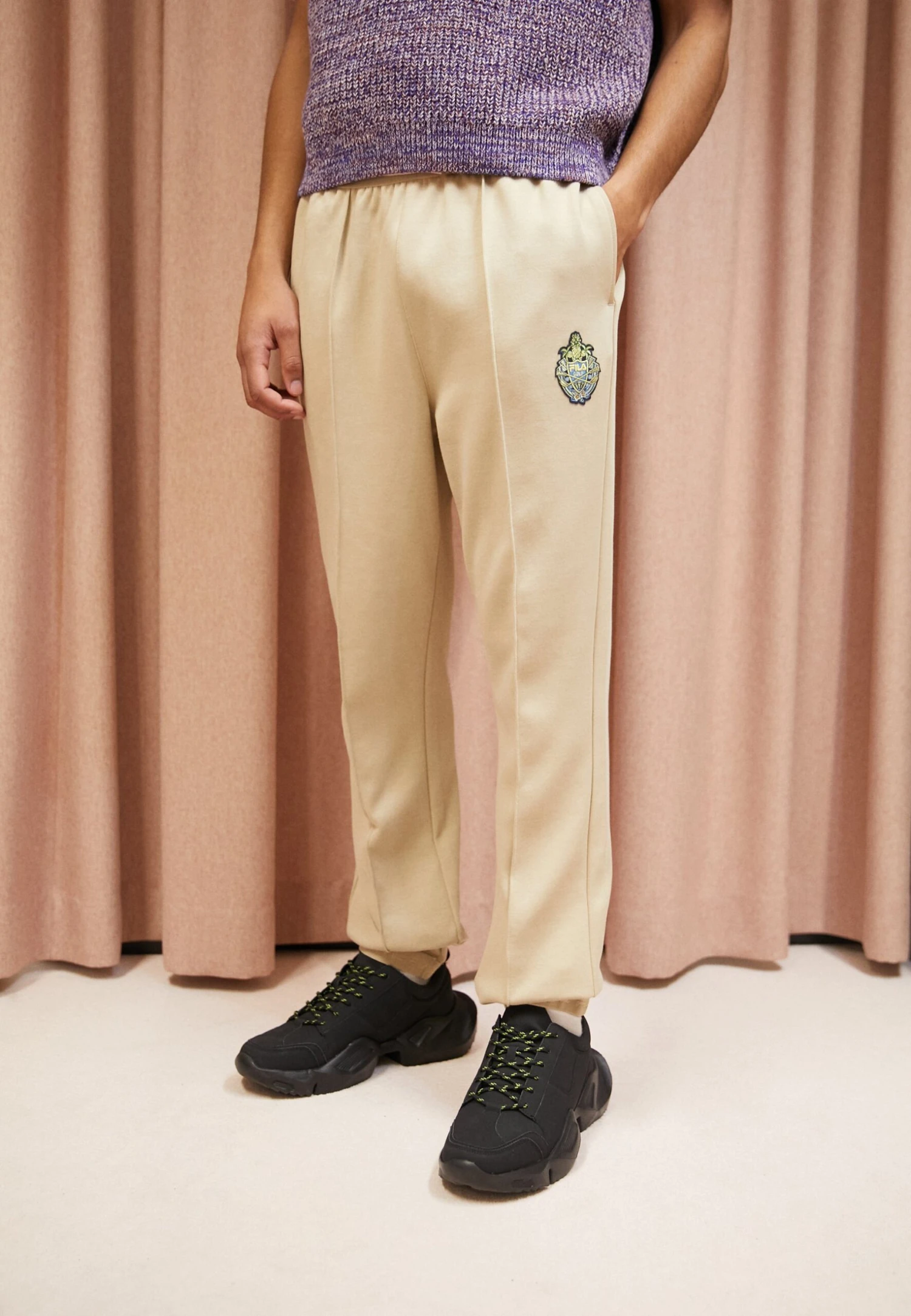 Fila Trassem Track Pants - Pantalones Deportivos - Beige