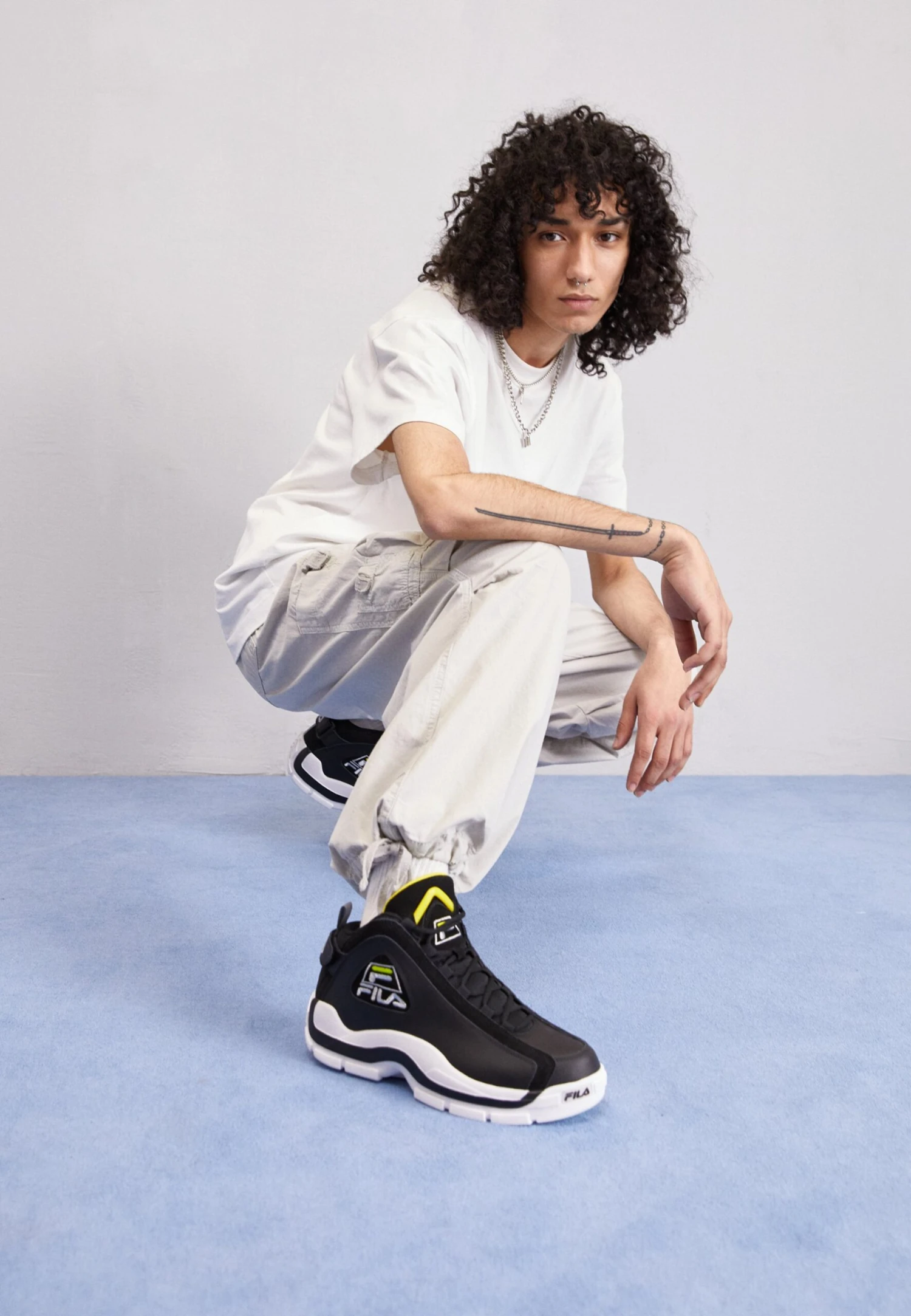 Fila Grant Hill 2 Mid - Zapatillas Altas - Black - Imagen 3