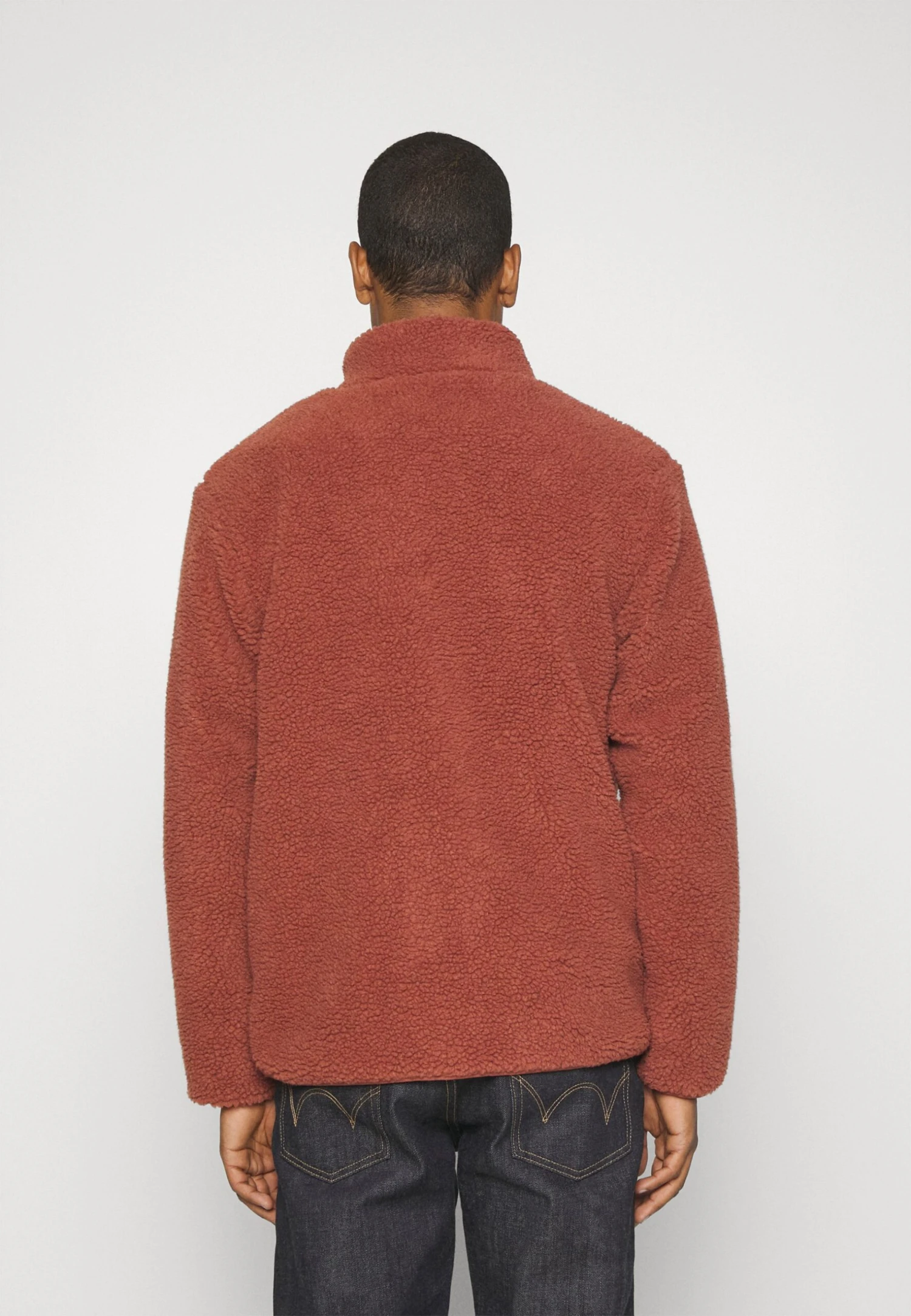 Fila Braunlage Jacket Unisex - Forro Polar - Marsala - Imagen 3