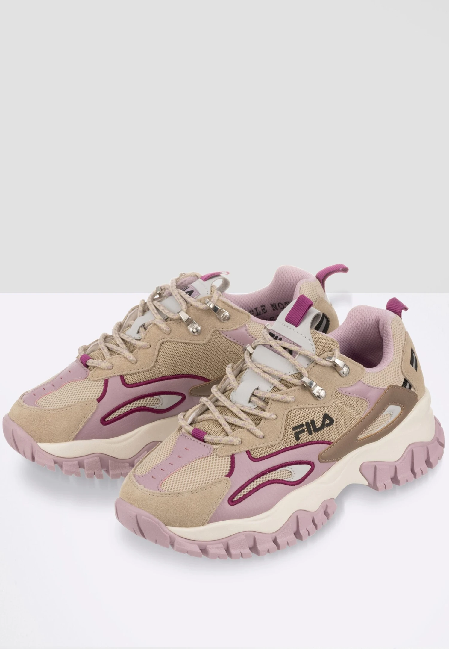 Fila Ray Tracer Tr2- Zapatillas Skate - Oyster Gray/Mauve Shadows - Imagen 8