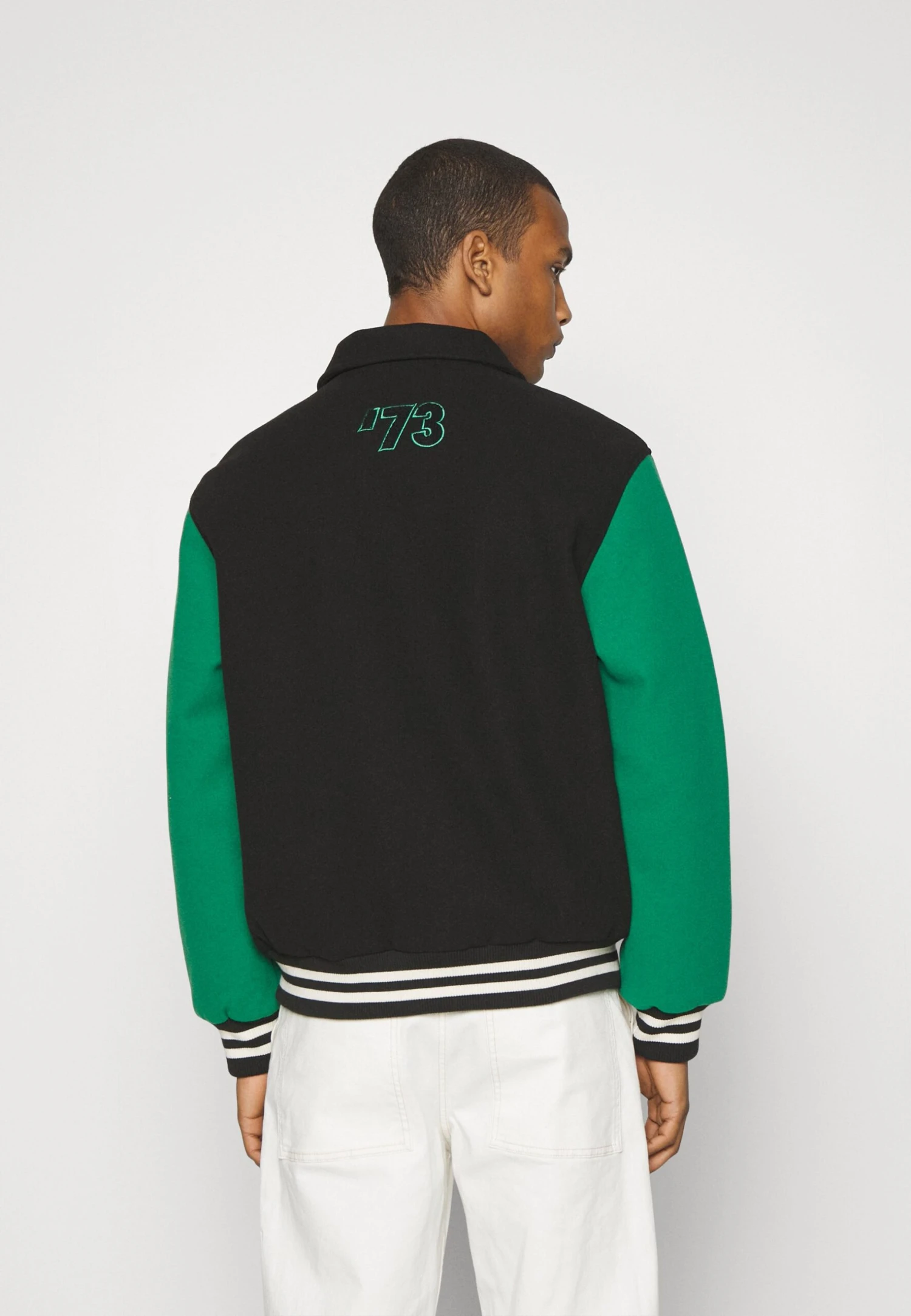 Fila Tehran College Jacket Unisex - Chaquetas Bomber - Black - Imagen 3