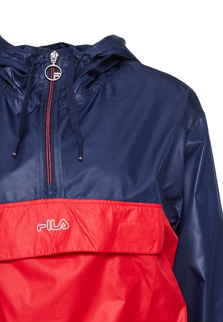 Fila Pari Anorak - Cortaviento - Black Red - Imagen 3