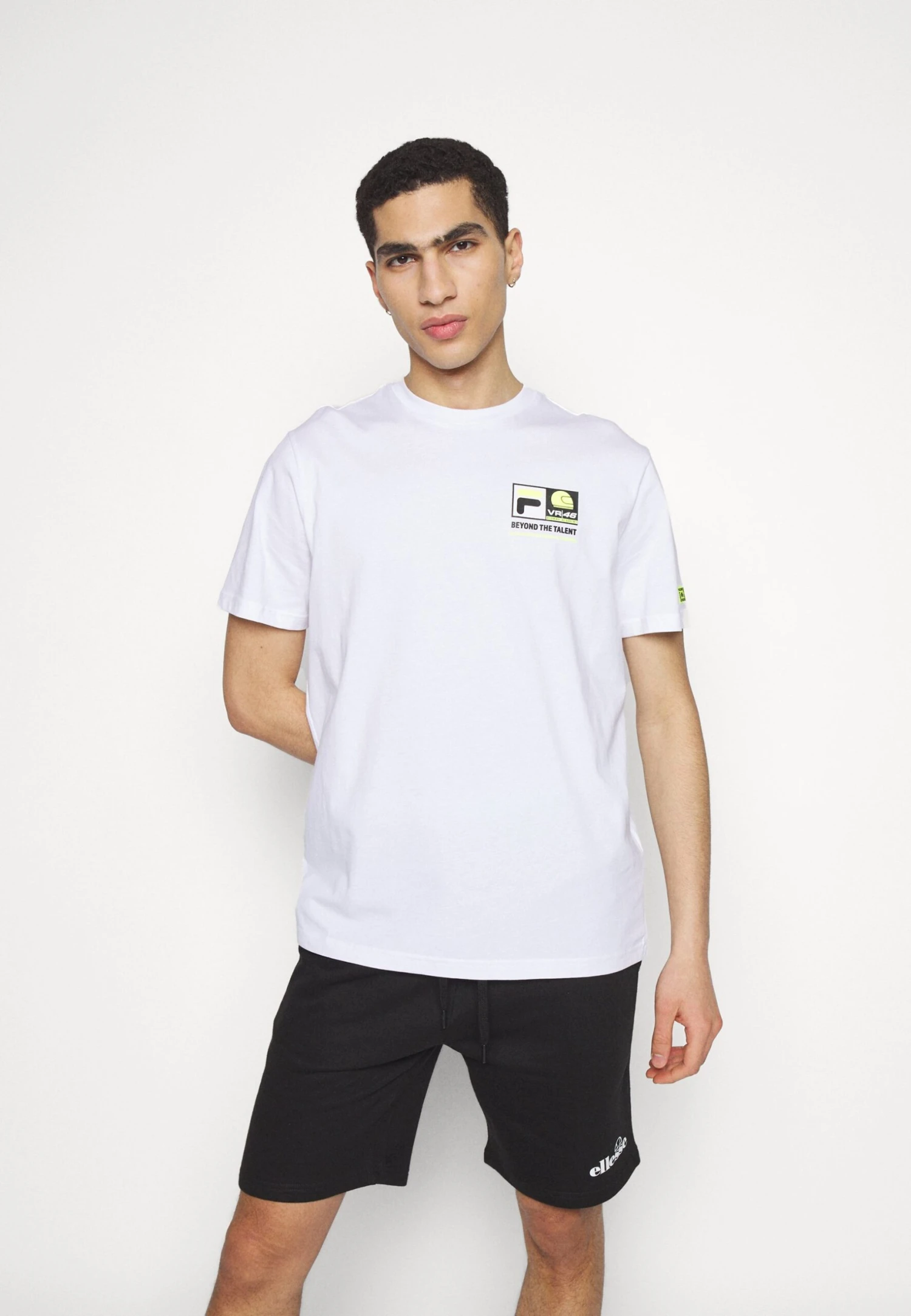 Fila Tee - Camiseta Estampada - Bright White - Imagen 3