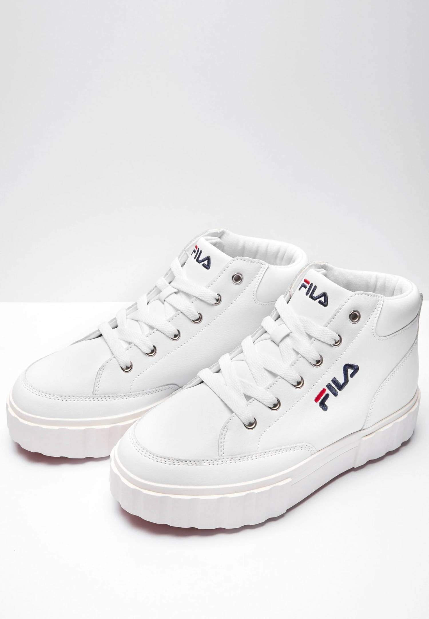 Fila Sandblast L Mid Wmn - Zapatillas - White - Imagen 3